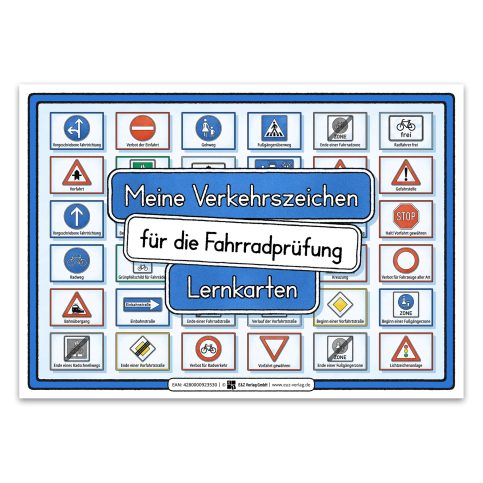 4262416632060 lernkarten verkehrszeichen