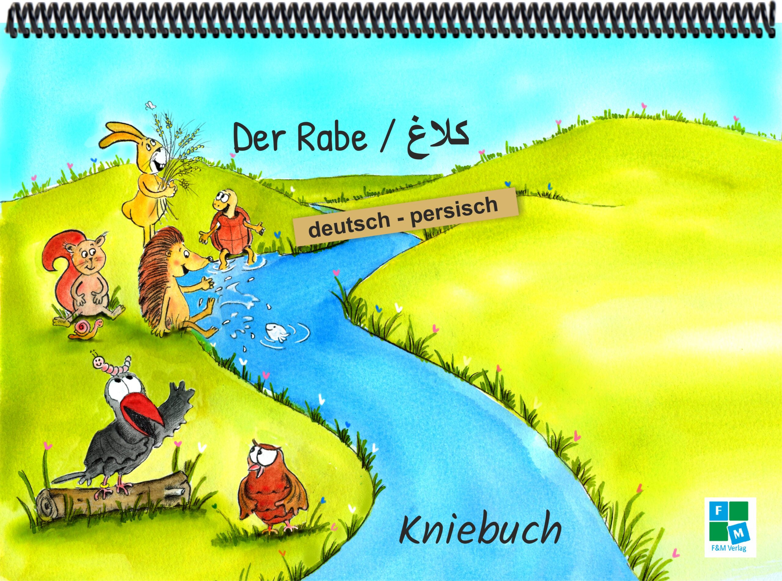 Kniebuch Der Rabe persisch