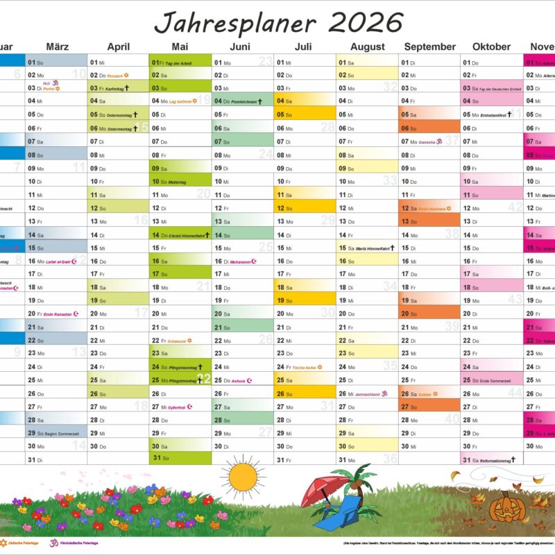 Jahresplaner 2026-Archiv - F&M Verlag